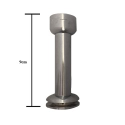 Πόμολο - Προέκταση Λεβιέ Ταχυτήτων 90mm Αλουμινίου Χρώμιο Universal CRX/L