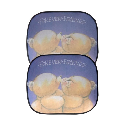 Ηλιοπροστασίες Κουρτινάκια Πλαϊνά Forever Friends 4615, 4616, 4617, 4618 2 Τεμ.