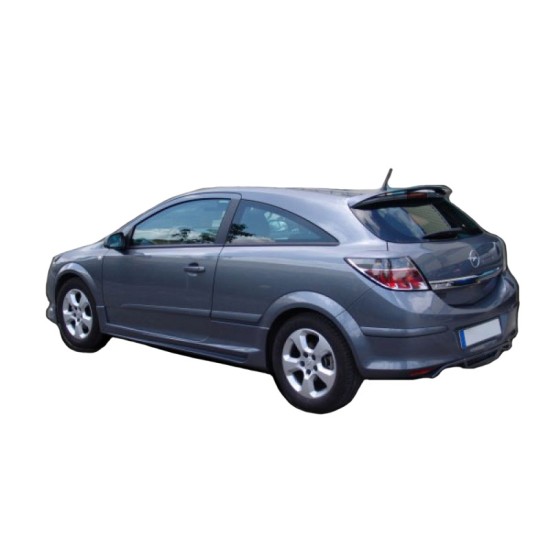 Diffuser Πίσω Προφυλακτήρα Για Opel Astra H 04-09 3D Από Abs Πλαστικό 1 Τεμάχιο