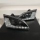 Μπροστινά Φανάρια Set Για Ford Focus 04-08 DRL & Led Φλας Μαύρα H1/H1 JunYan