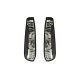 Πισινά Φανάρια Set Για Ford Fiesta 03-06 3D Led Μαύρα Sonar