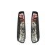 Πισινά Φανάρια Set Για Ford Fiesta 03-06 3D Led Μαύρα Sonar