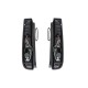 Πισινά Φανάρια Set Για Ford Fiesta 03-06 3D Led Μαύρα Sonar