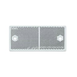 Αντανακλαστικό Αυτοκόλλητο & Βιδωτό 90mm x 40mm Proplast Λευκό 26109103 1 Τεμάχιο