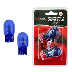 Λάμπες Αλογόνου T20 W21/5W / 7443 W3X16Q Διπολικές 12volt Blue Glass Superwhite 6000k X-Tec 2 Τεμάχια Λάμπες Αλογόνου T20 W21/5W / 7443 W3X16Q Διπολικές 12volt Blue Glass Superwhite 6000k X-Tec 2 Τεμάχια