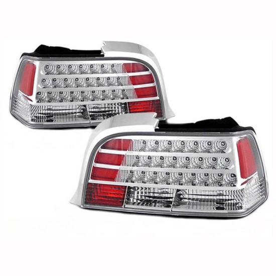Πισινά Φανάρια Set Για Bmw 3 E36 Coupe/Cabrio 90-99 Led Χρωμίου KAtuning
