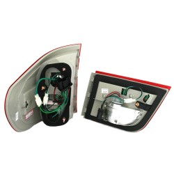 Πισινά Φανάρια Set Για Bmw X5 E70 07-10 Led Κόκκινο/Φιμέ Eagle Eyes