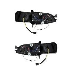 Μπροστινά Φανάρια Set Για Opel Vectra B 99-02 DRL Μαύρα H1/H1 JunYan Μπροστινά Φανάρια Set Για Opel Vectra B 99-02 DRL Μαύρα H1/H1 JunYan