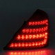 Πισινά Φανάρια Set Για Mercedes-Benz S-Class W221 05-09 Led Κόκκινο/Φιμέ Depo
