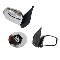 Καθρέπτης Δεξιός Για Nissan Navara D40 05-08 Ηλεκτρικός Χρωμίου 1 Τεμάχιο
