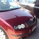 Μπροστινά Φανάρια Set Για Skoda Fabia 6Y 99-07 ccfl Angel Eyes Μαύρα H1/H1 Eagle Eyes