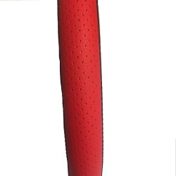 Κάλυμμα Τιμονιού Αυτοκινήτου Δερματίνη Μαύρο/Κόκκινο Medium 37-39cm Κάλυμμα Τιμονιού Αυτοκινήτου Δερματίνη Μαύρο/Κόκκινο Medium 37-39cm