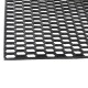 Σίτα Προφυλακτήρα Universal Πλαστική Honeycomb 120x40cm Με Τρύπα 18mm x 8mm Μαύρη