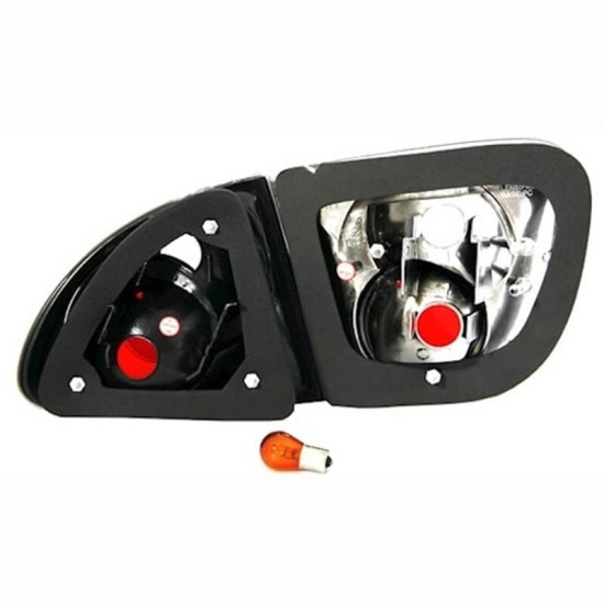 Πισινά Φανάρια Set Για Seat Leon 1M 99-05 Μαύρα JunYan
