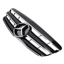 Μάσκα Για Mercedes-Benz S-Class W221 05-09 Amg Look Με 3 Γρίλιες Μαύρο/Χρώμιο 1 Τεμάχιο Μάσκα Για Mercedes-Benz S-Class W221 05-09 Amg Look Με 3 Γρίλιες Μαύρο/Χρώμιο 1 Τεμάχιο