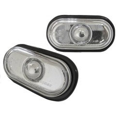 Πλαϊνά Φλας Φτερού Για Smart / Renault / Nissan / Opel / Dacia Chrome 2 Τεμάχια Πλαϊνά Φλας Φτερού Για Smart / Renault / Nissan / Opel / Dacia Chrome 2 Τεμάχια