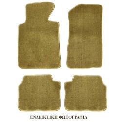 Πατάκια Αυτοκινήτου Μοκέτα Για ΒΜW X5 Ε53 2000-2007 Μπεζ 4 Τεμάχια