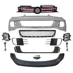 Μπροστινός Προφυλακτήρας Για VW Golf VI (6) 08-12 GTI Look Σετ Με Μάσκα Και Προβολείς Μπροστινός Προφυλακτήρας Για VW Golf VI (6) 08-12 GTI Look Σετ Με Μάσκα Και Προβολείς