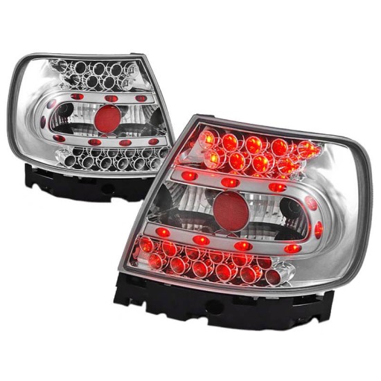 Πισινά Φανάρια Set Για Audi A4 B5 94-00 Led Χρωμίου LH Group