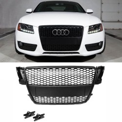 Μάσκα Για Audi A5 8T 07-11 RS5 Look Κυψελωτή Μαύρο Ματ 1 Τεμάχιο Μάσκα Για Audi A5 8T 07-11 RS5 Look Κυψελωτή Μαύρο Ματ 1 Τεμάχιο