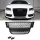 Μάσκα Για Audi A5 8T 07-11 RS5 Look Κυψελωτή Μαύρο Ματ 1 Τεμάχιο