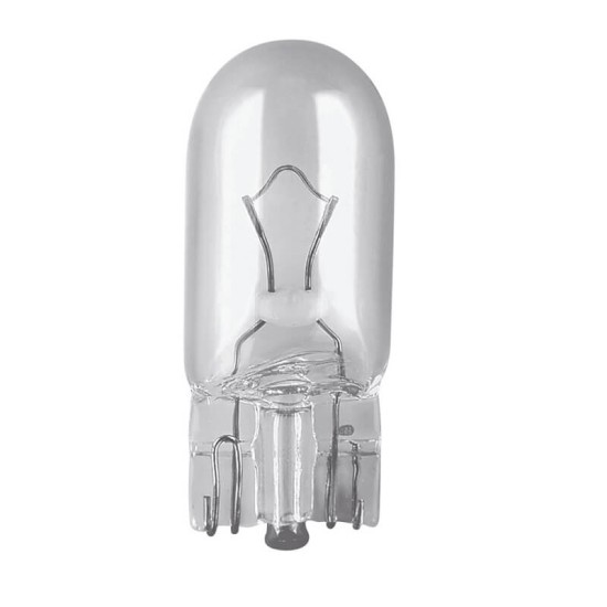 Λάμπα Αλογόνου T10 W5W 12V W2.1x9.5D Ultra Life Osram 2825ULT 1 Τεμάχιο