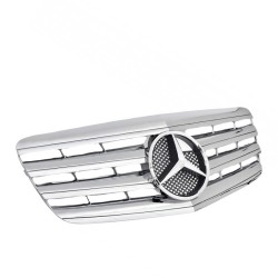 Μάσκα Για Mercedes-Benz E-Class W211 06-09 Amg Look Με 4 Γρίλιες Χρώμιο 1 Τεμάχιο Μάσκα Για Mercedes-Benz E-Class W211 06-09 Amg Look Με 4 Γρίλιες Χρώμιο 1 Τεμάχιο