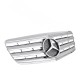 Μάσκα Για Mercedes-Benz E-Class W211 06-09 Amg Look Με 4 Γρίλιες Χρώμιο 1 Τεμάχιο