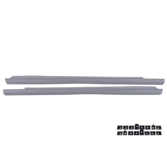 Πλαινά Μασπιέ Για Mercedes-Benz S-Class W221 06-13 Amg S65 Look Κοντό Από Abs Πλαστικό 2 Τεμάχια