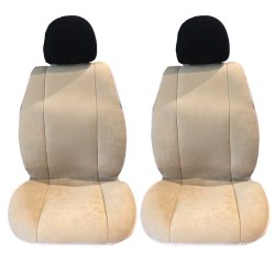 Πλατοκαθίσματα Μπροστινά Alcadara Super Fresh Μπεζ 2 Τεμάχια Πλατοκαθίσματα Μπροστινά Alcadara Super Fresh Μπεζ 2 Τεμάχια