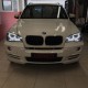 Καρδιές Μάσκας Για Bmw X5 E70 07-13 / X6 E71 08-14 M4 Look Με Διπλή Γρίλια Μαύρο Γυαλιστερό Με 6 Γρίλιες 2 Τεμάχια