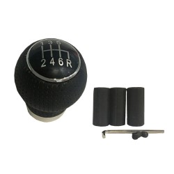 Πόμολο Λεβιέ Ταχυτήτων Universal Μαύρο/Χρώμιο Με 6 Ταχύτητες Με 3 Αντάπτορες M8/M10/M12 UT-3178 Πόμολο Λεβιέ Ταχυτήτων Universal Μαύρο/Χρώμιο Με 6 Ταχύτητες Με 3 Αντάπτορες M8/M10/M12 UT-3178