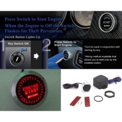 Κιτ Εκκίνησης Engine Start / Stop Pivot Illumi Starter 12V Led Κόκκινο Κιτ Εκκίνησης Engine Start / Stop Pivot Illumi Starter 12V Led Κόκκινο