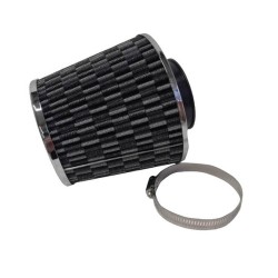 Φιλτροχοάνη Αυτοκινήτου Universal Φ76mm Carbon Φιλτροχοάνη Αυτοκινήτου Universal Φ76mm Carbon