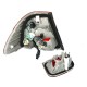 Πισινά Φανάρια Set Για Bmw 3 E46 Sedan 98-01 Κόκκινο/Crystal Depo