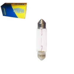 Λάμπα Σωληνωτή 41mm SV8.5-8 11x41 24V 10W Trifa 1223 1 Τεμάχιο