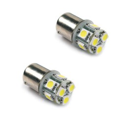Λάμπες 8 Leds S25 12V - 14195 Λευκό Φως 2 Τεμάχια Λάμπες 8 Leds S25 12V - 14195 Λευκό Φως 2 Τεμάχια