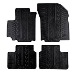 Πατάκια Αυτοκινήτου Gledring 0146 Fiat Sedici 2007-2014 / Suzuki SX-4 2006-2013 Μαύρο 4 Τεμάχια