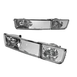 Μπροστινά Φλας Για Vw Golf 3 91-98 / Vento 92-98 Με Προβολάκι Χρώμιο 4 Τεμάχια KaTuning Μπροστινά Φλας Για Vw Golf 3 91-98 / Vento 92-98 Με Προβολάκι Χρώμιο 4 Τεμάχια KaTuning