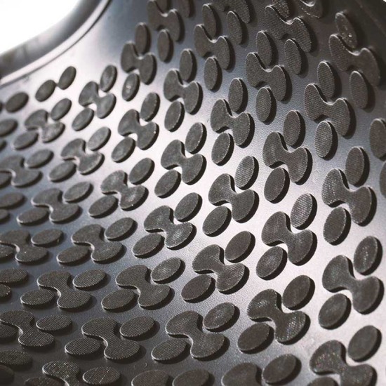 Πατάκια Σκαφάκια 3D Από Λάστιχο Για Mercedes E-Class W212 Rezaw Plast 4 Τεμάχια Μαύρα