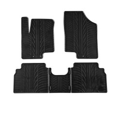 Πατάκια Αυτοκινήτου Gledring 0234 Kia Venga 2009-2019 / Hyundai IX20 2010-2017  Μαύρο 4 Τεμάχια