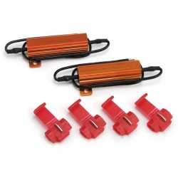 Αντίστασεις Canceler Canbus "Χρυσές" Με 2 Καλώδια 50W 2 Τεμάχια