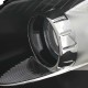 Μπροστινά Φανάρια Set Για Opel Corsa D 06-11 Angel Eyes Μαύρα H7/H1 Depo