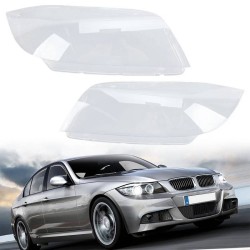 Κρύσταλλα Φαναριών Για Bmw 3 E90 05-11 Ζευγάρι 2 Τεμάχια