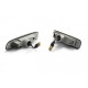 Πλαϊνά Φλας Φτερού Για Bmw 3 E46 Sedan 99-01 / Touring 99-01 / Compact 01-04 / Coupe 99-03 Led Smoke 2 Τεμάχια