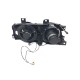 Μπροστινά Φανάρια Set Για Bmw 5 E34 88-95 / 7 E32 86-94 Angel Eyes Μαύρα H1/H1 Carner