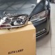 Μπροστινά Φανάρια Set Για Vw Passat B7 10-14 DRL Μαύρα H7/H7 Με Μοτέρ Eagle Eyes
