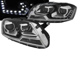 Μπροστινά Φανάρια Set Για Vw Passat B7 10-14 DRL Μαύρα H7/H7 Με Μοτέρ Eagle Eyes Μπροστινά Φανάρια Set Για Vw Passat B7 10-14 DRL Μαύρα H7/H7 Με Μοτέρ Eagle Eyes