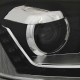Μπροστινά Φανάρια Set Για Vw Passat B7 10-14 DRL Μαύρα H7/H7 Με Μοτέρ Eagle Eyes