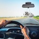 Ζάρια Κρεμαστά Διακοσμητικά Fuzzy Dice Λευκά 7x7cm 2 Τεμάχια